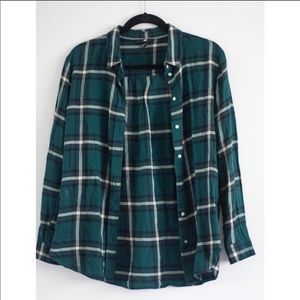 Green Flannel from H&M